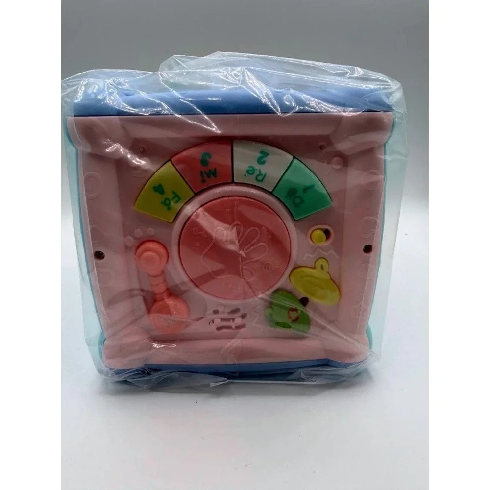 Mini Ami Activity Cube Baby Toy Musical Xylophone Shape Sorter New in Box